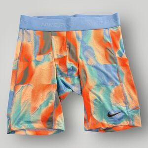 Nike Pro Dri-FIT Compression Shorts Tight Fit Coral Blue HQ0223-664 Mens size M